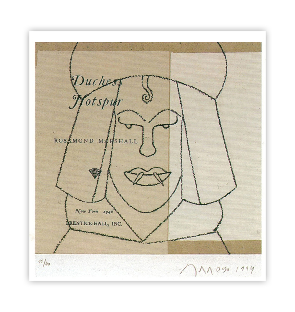 Obras de Eduardo Arroyo - Duchess Hotspur 